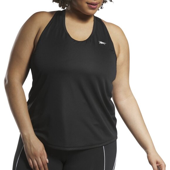 REEBOK Identity Training Mesh Sleeveless Tank Top NWT - Picture 1 of 5